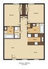 2 Bedroom, 2 Bathroom